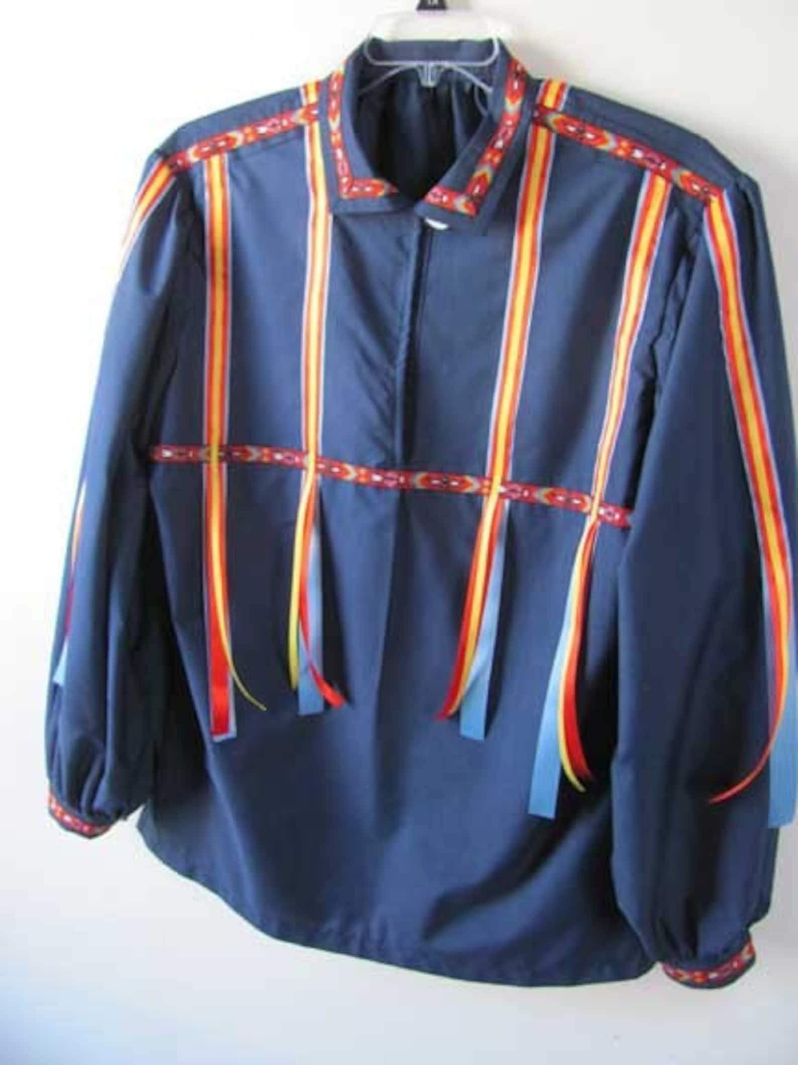 Cherokee Ribbon Shirt Fancy Native American Attire CUSTOM Etsy