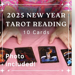 Tarot Reading 2025 New Year 10 Card Spread For Self Discovery. Past Future Love and Career Tarot Reading.