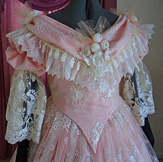 For Orders Only Custom Made 1800s Victorian Ball Gown Etsy