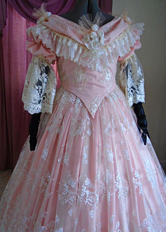 1800s ball gown