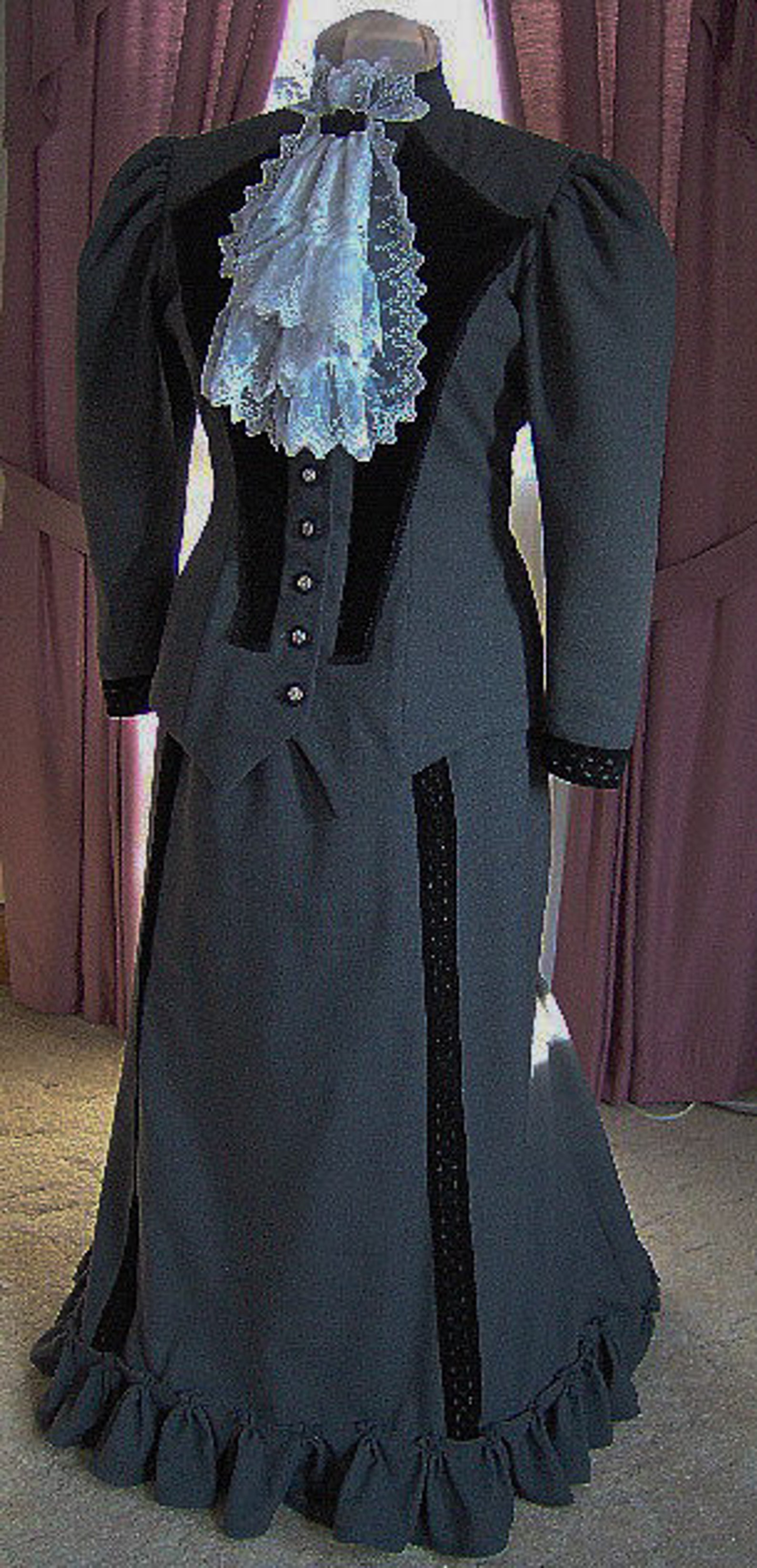 FOR ORDERS ONLY Custom Made 1800s Victorian Dress 1890s | Etsy