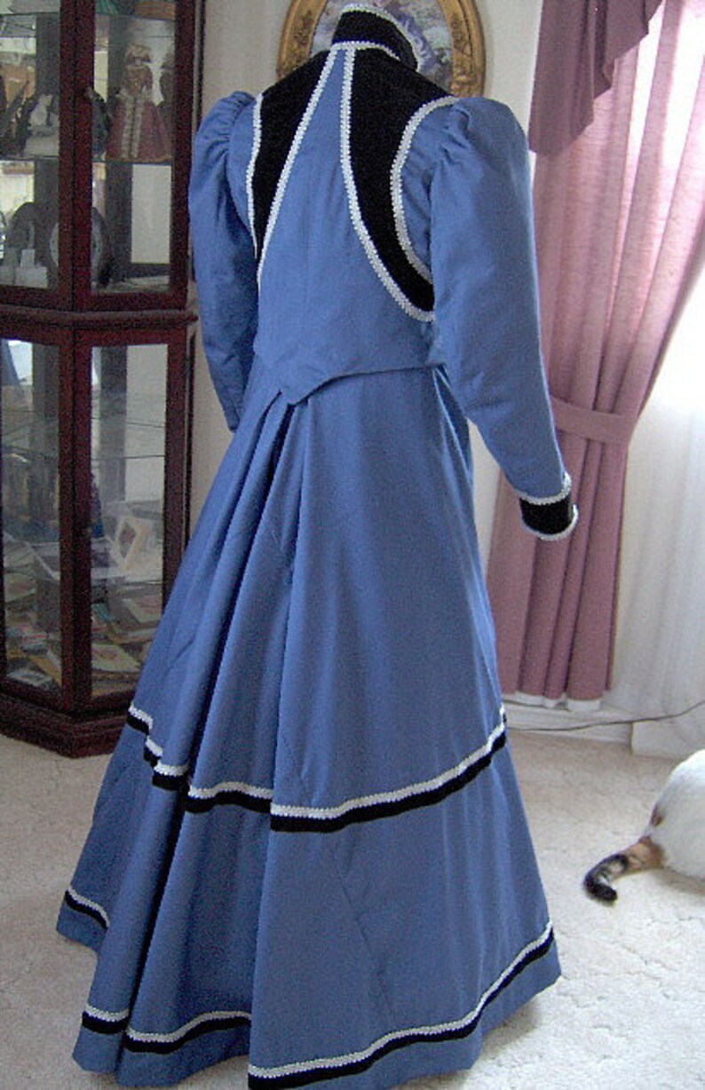 Custom Made 1800's Victorian Dress 