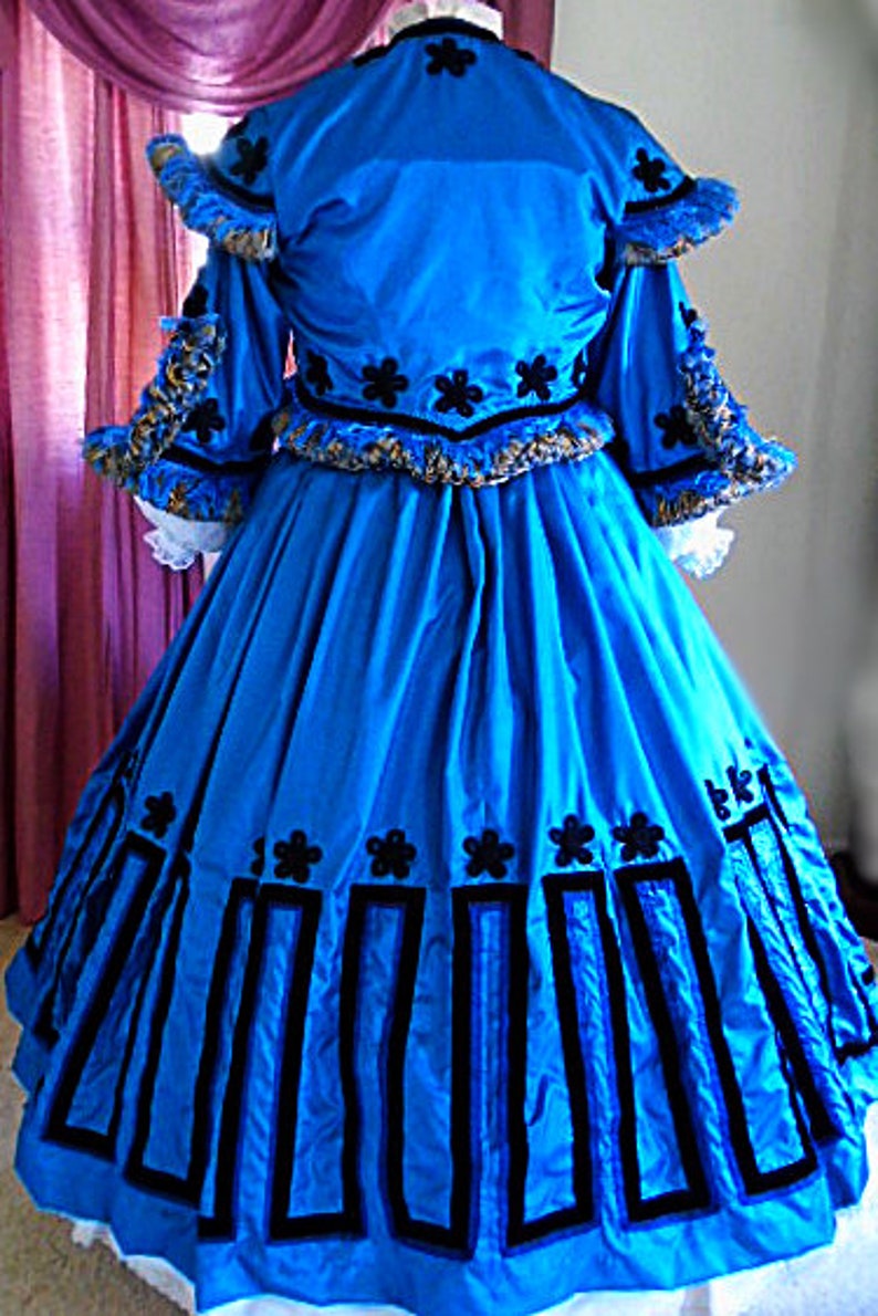FOR ORDERS ONLY Custom Made 1800s Victorian Dress 1860s Etsy