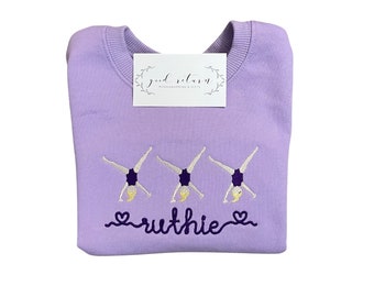 Monogrammed Gymnast Sweatshirt