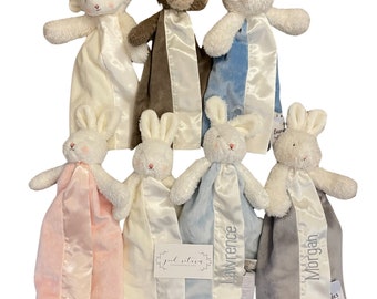 Bunnies by the Bay Monogrammed Bye Bye Buddy