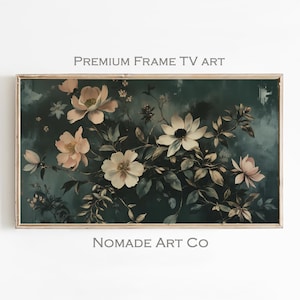 Vintage Flower Frame TV Art | Wildflower Botanical Paintings for Samsung Frame TV | samsung frame tv | Floral Vintage Botanical Summer Decor