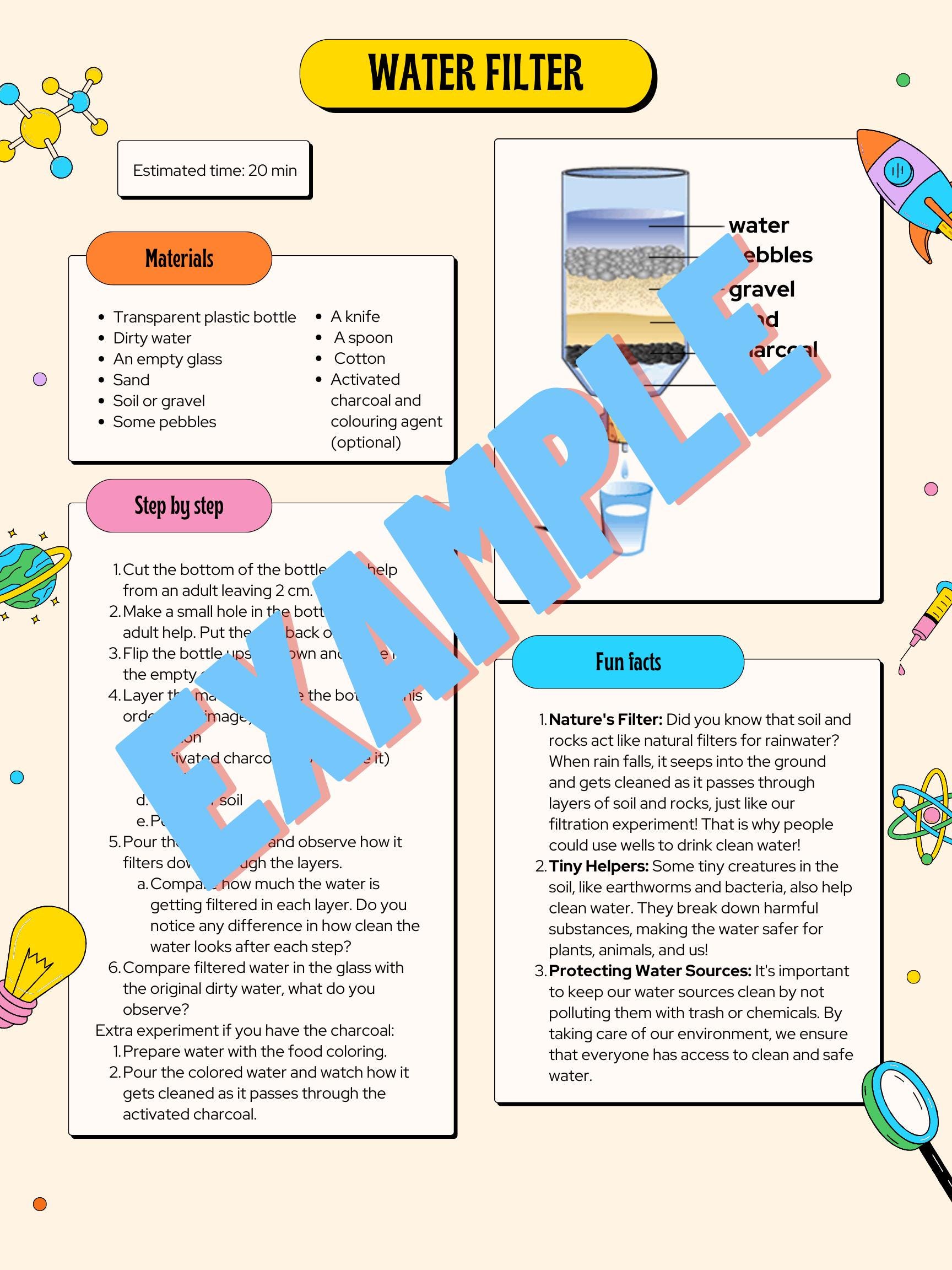 Interactive Science Projects 10 Interactive Science Projects for Kids - Digital Downloadable PDF - Etsy