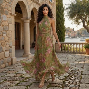 Beach Wedding Chiffon Guest Dresses - Etsy