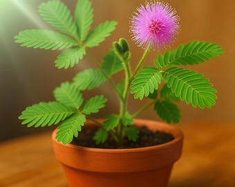 100 Mimosa Pudica Seeds | Sensitive Plant | Touch-Me-Not | Fun Houseplant | Fast USA Shipping