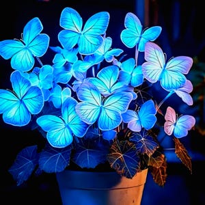 50 Blue Butterfly Coleus Seeds: Rare Heirloom Ornamental Foliage