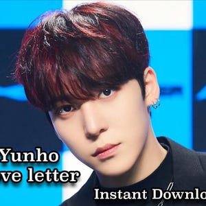 Yunho Liebesbrief, Trostbrief, ATEEZ, Liebesbrief, Kpop, Idol, Romantisch, sofort download.
