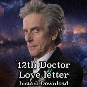 Liebesbrief an den zwölften Doctor Who, Liebesbrief, Peter Capaldi, sofort Download.