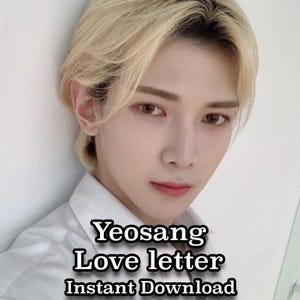 Yeosang Liebesbrief, Trostbrief, ATEEZ, Liebesbrief, Kpop, Idol, Romantisch, sofort download.