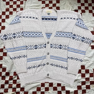 トップス 90s st john's bay cotton cardigan L トップス 90s st john's bay cotton cardigan L Vintage 1990s