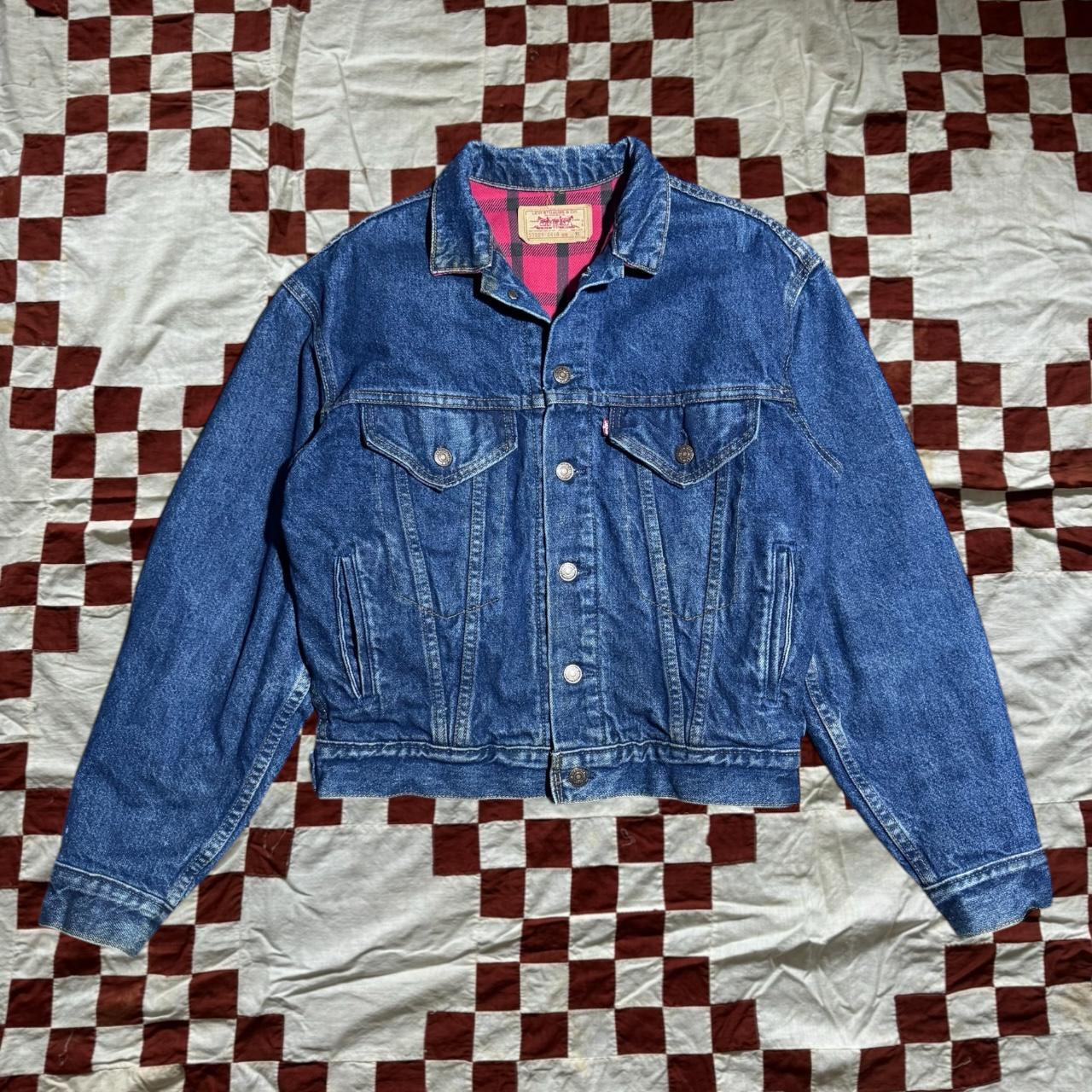 Levi Red Lined Jacket - Etsy Levi Red Lined Jacket - Etsy