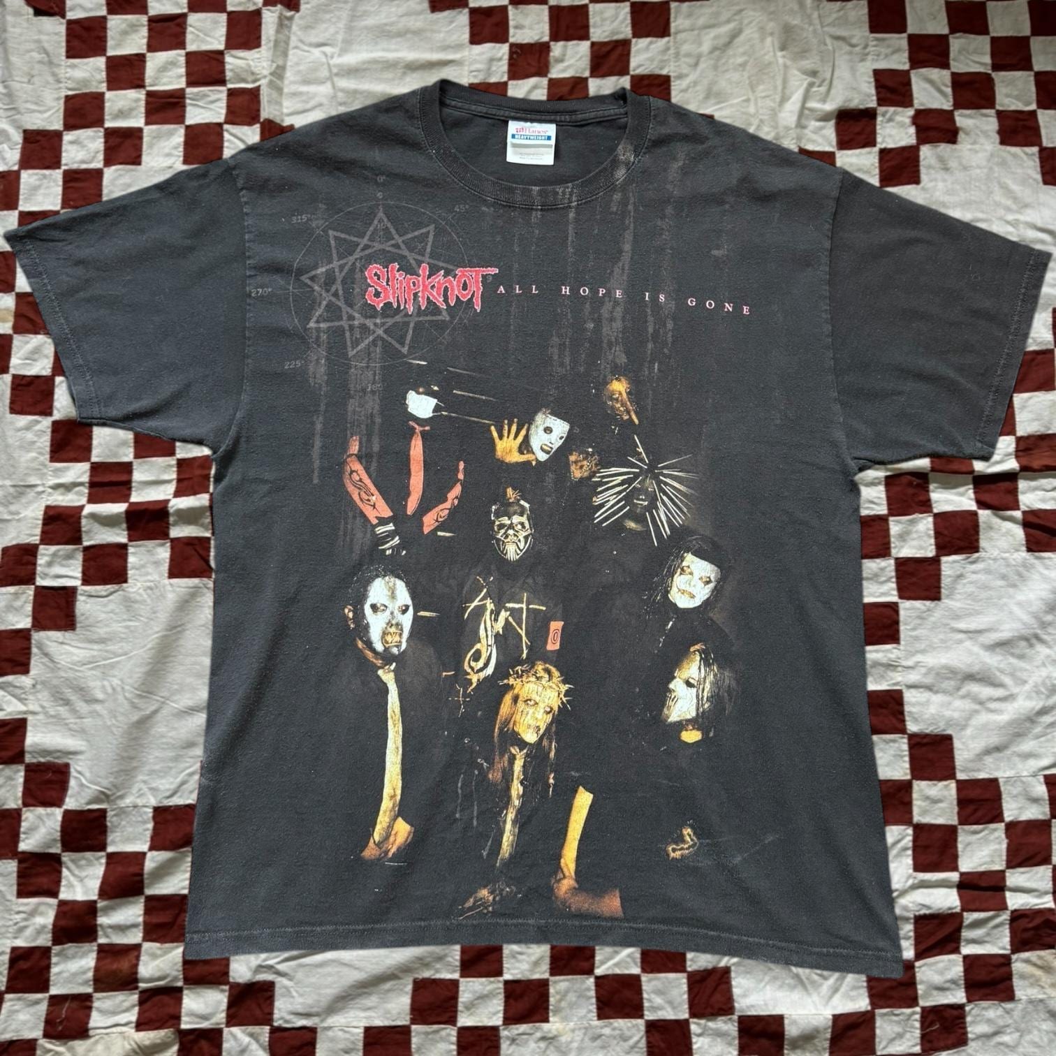 Slipknot All Hope Is Gone Tシャツ XL 00s SLIPKNOT ALL HOPE IS GONE T SHIRT | eBay
