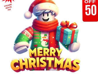 Roblox Merry Christmas Png ,instant Download,roblox PNG File ,gaming ...