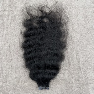 ナチュラルカーリーテープヘアエクステンション