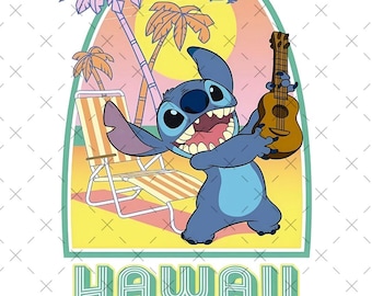 Stitch Hawaii Surf Club PNG, Stitch Retro Svg, Verano Mágico PNG, Vacaciones en Familia, Viaje en Familia PNG, Modo Vacaciones PNG, Reino Mágico PNG Svg