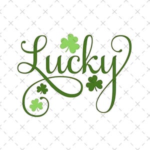 Lucky St Patrick&#39;s Day Png, St Pattys Day Svg, Retro St Patrick Day Shirt, St Patricks Day Png, Lucky Svg, Green Shamrock, St Patrick Png