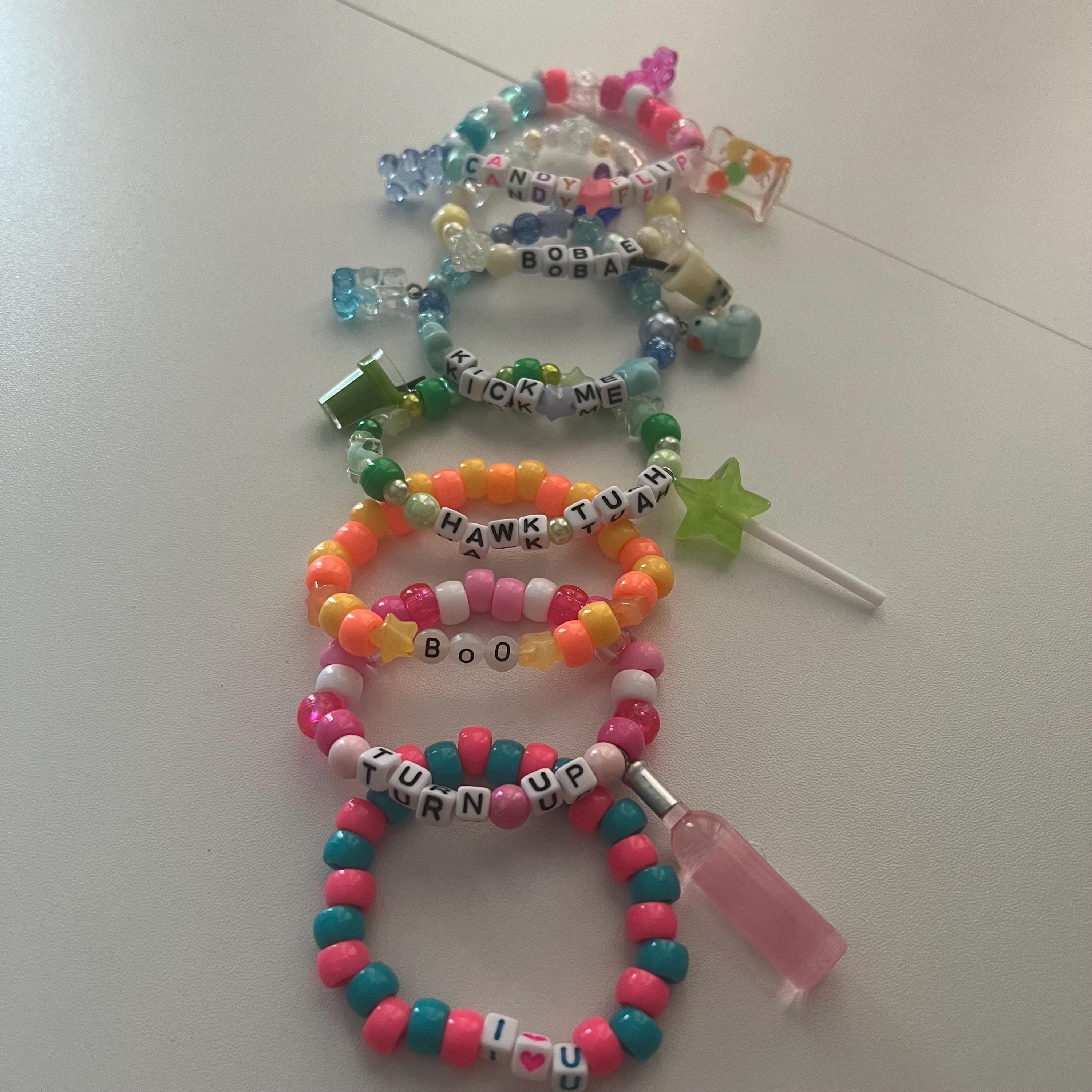Random Kandi Bracelets Bundle for Raves, Concerts, Festivals ...
