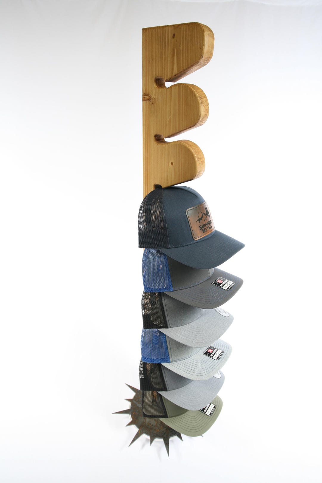 Putter Hat Rack Hat Rack - Stay Put Hat Organizer - Non Slip - Secure Hold - Gentle ...
