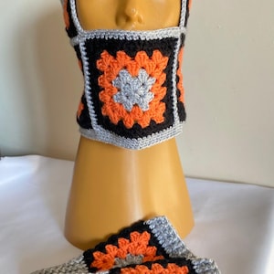 balaclava crochet, Granny Square Colurfull Balaclava,Winter Balaclava