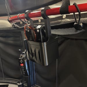 Mini Hanging Basket for the Airstream Basecamp - Black or Silver