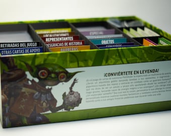 Pathfinder Board Game Insert + Expansions | 3D Printed Organizer for Cards & Tokens | Sleeve Compatible