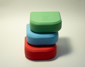 Dental Appliance Case with Magnet | Retainer, Aligners and Mouthguard Holder | Compact & Durable 3D Printed Case