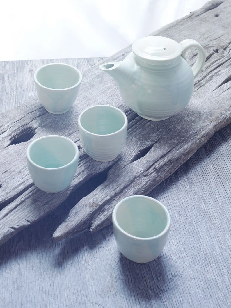 Handmade Pottery Tea Set Etsy