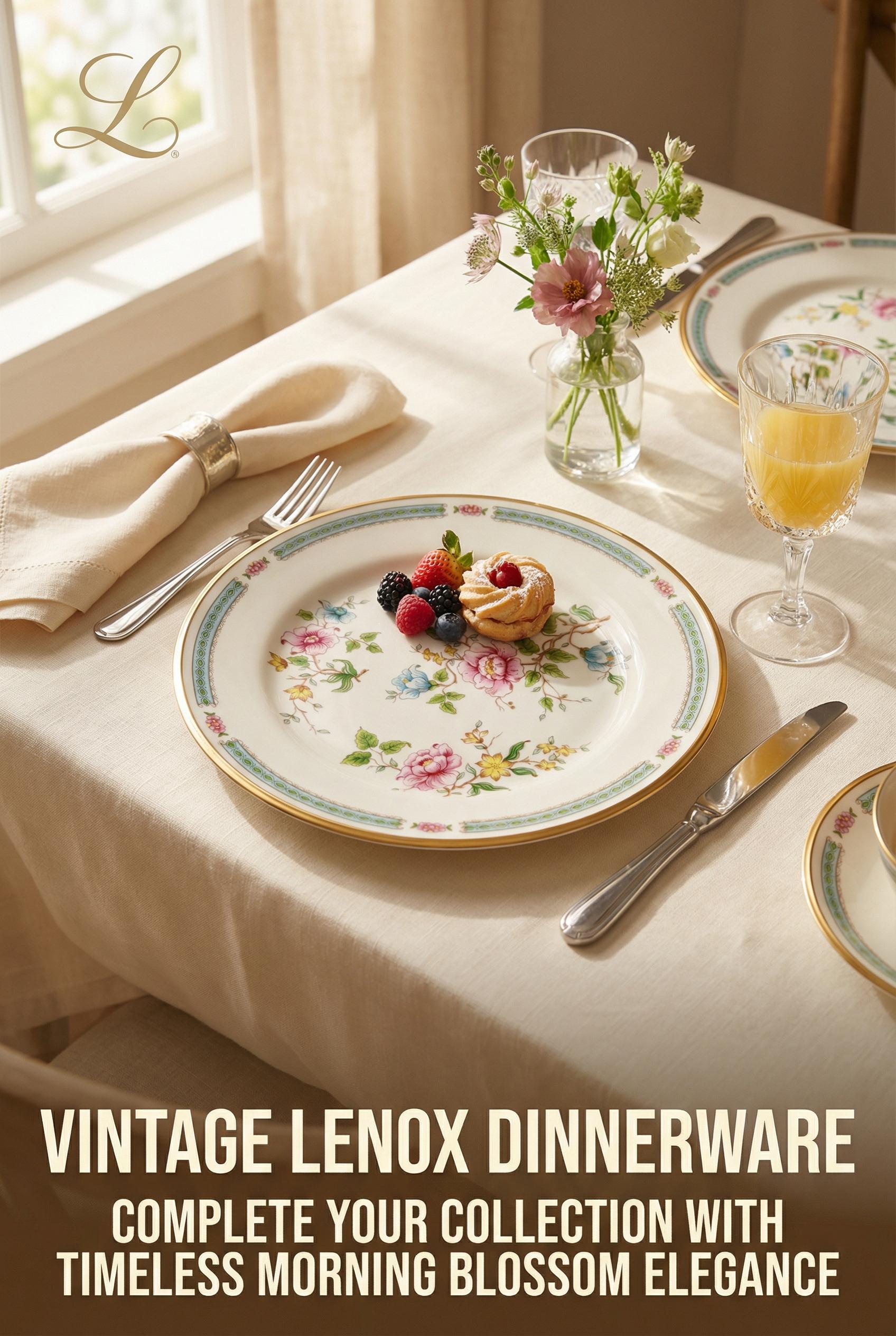 Lenox China With Blue Trim - Etsy - Page 2