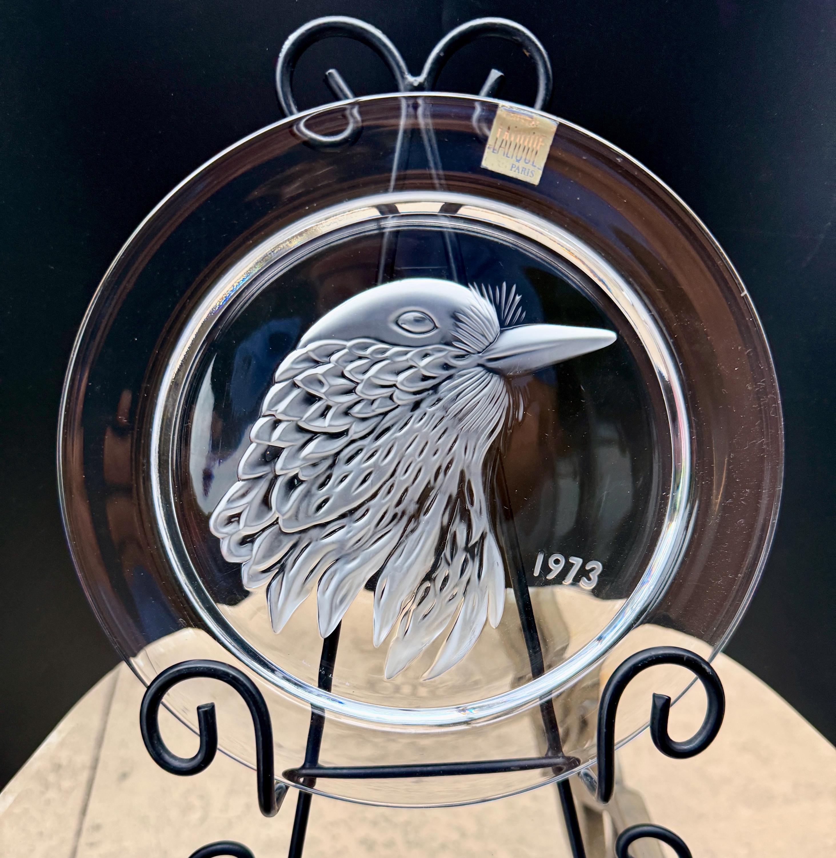 Lalique Crystal Bird - Etsy