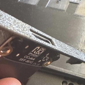 Adaptador PCIe eGPU para portátil Framework 16 con montura de bisel Oculink