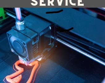 CUSTOM 3-D Printing Service