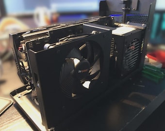 Razer Core X Chroma Corsair SF750 PSU Brackets