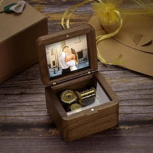 music box, custom music box, wooden music box, anime music box, bts music box, classical music box, heart music box, engraved music box, christmas gift, gift for wife, couples gift, music themed box, music box custom
