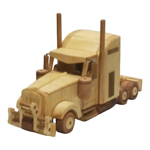 Wooden American Truck Model | Handmade American Truck | Wooden Truck Toy | Gift For Kids |