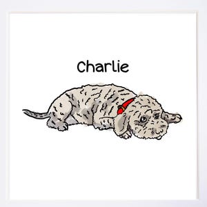 Ritratto personalizzato minimalista di un animale domestico Digitalart / Disegno personalizzato di un animale domestico / Ritratto unico di un cane e di un gatto / Opera d'arte commemorativa di un animale domestico / Regalo per gli amanti degli animali domestici