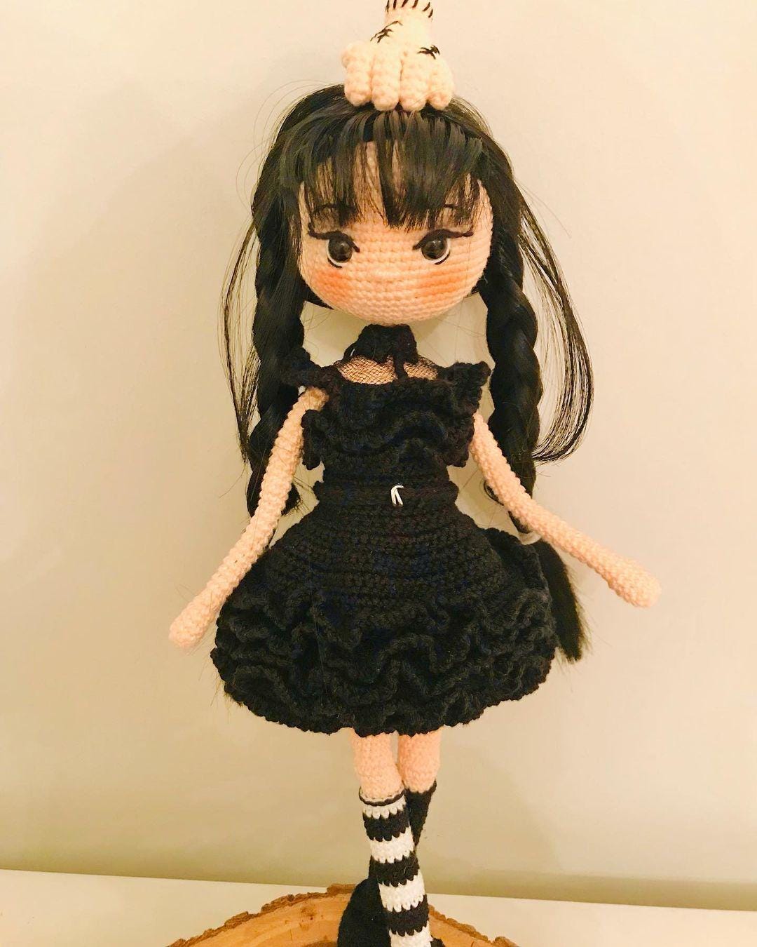Original Wednesday Addams Doll - Etsy