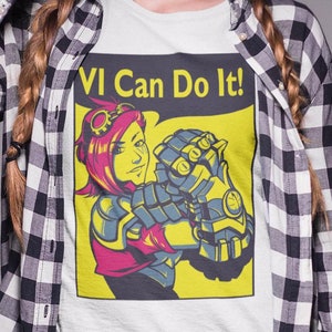 League of Legends Vi T-shirt League of Legends T-Shirt Arcane Vi League of Legends Arcane Shirt League of Legends Gift LOL Arcane T-shirt Vi