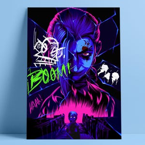 Arcane Jinx Poster: League of Legends Wall Art