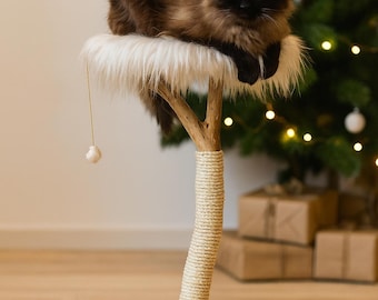 cat scratcher /  cat tree , tall cat scratcher, cat toys, cat shelves, cat furniture, cat tower