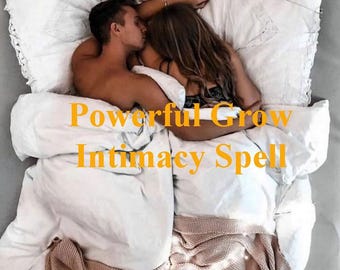 Powerful Grow Intimacy Spell, Break Down Barriers, Enhance Communication, Let Love Grow Naturally and Effortlessly in Your Relationship