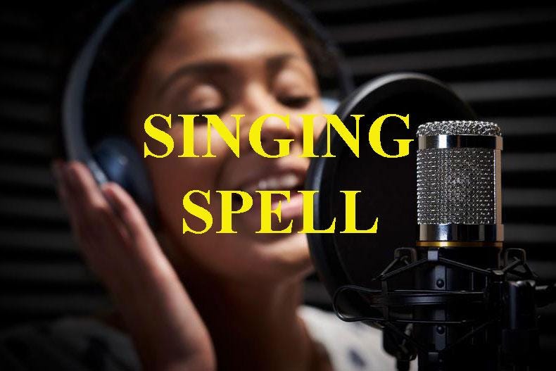 Singing Spell for Vocal Mastery, Enhance Your Voice Spell, Boost Stage Confidence, Transform Singing Skills, Command Performance Success