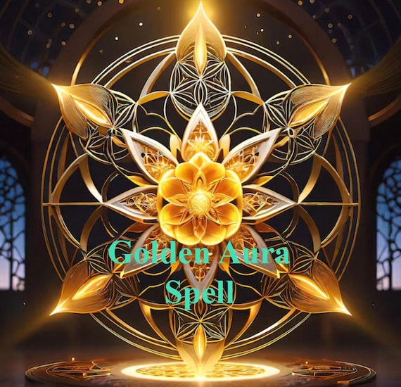 Spell Golden Aura, Golden Aura Spell, Aura Spell