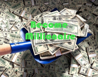 Become Millionaire Hex Spell, Wealth Spell, Powerful Spell, Same Day Cast, Money Ritual Magick, Occult Magic