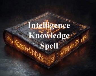 Powerful Intelligence and Knowledge Spell, IQ Spell, Become Mastermind, Become Smart Spell, Talent Spell,  Psychic Reading