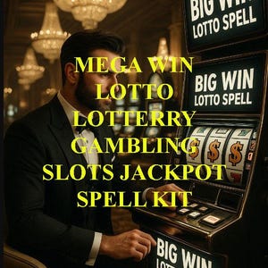 Effective Set of 10 spells: BIG WIN LOTTO Spell, Mega Jackpot, Powerful Lotto Spell, Luck Spell, Win Lottery Lotto, Jackpot Gambling Spell