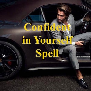 Powerful Confident in Yourself/Myself Spell, Assertiveness Spell, Unshakable Confidence, Overcome Doubts, Boost Courage